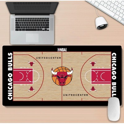 Computer Desk Mat with with court pattern